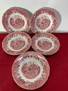 Anglický porcelán, Merrie England, hluboký talíř 5ks
