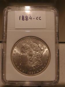 USA Stribrny Morgan Dollar 1884cc VZACNY