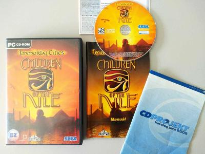 Česká verze PC CD-ROM hry "Immortal Cities: Children of the Nile"