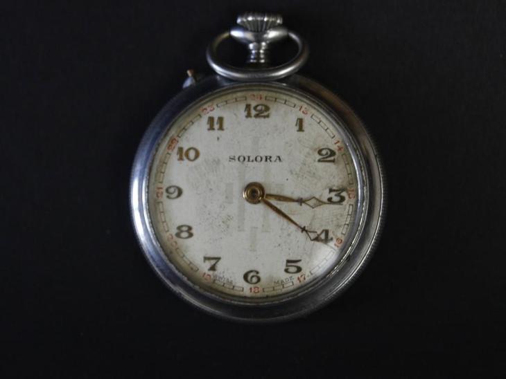 Starožitné kapesní hodinky Solora - Starožitnosti