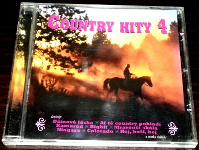 CD  COUNTRY HITY 4(Hoffmann,Tuláci,Tučný,Lounová,Staré sedlo),TOP STAV