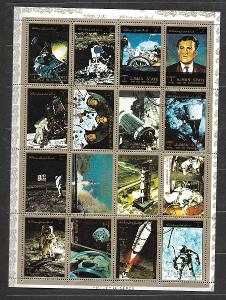 Umm-al-Qiwain - kosmos-Apollo 11, Eagle, von Braun, Mercury, Armstrong
