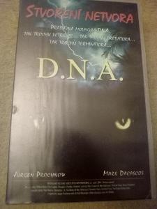 Stvoření netvora,D.N.A. originální VHS kazeta.