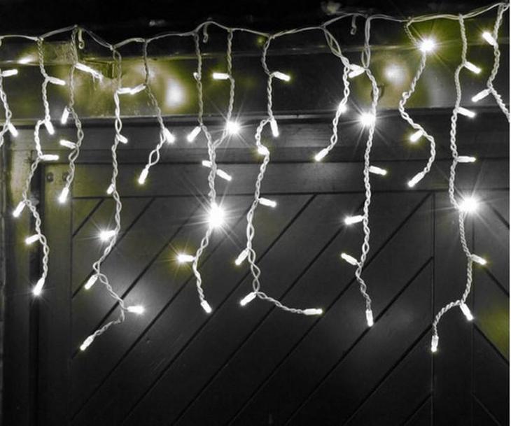 VÁNOČNÍ OSVĚTLENÍ 500 LED ZÁVĚS RAMPOUCHY FLASH světelný déšť PREMIUM - Dům a zahrada
