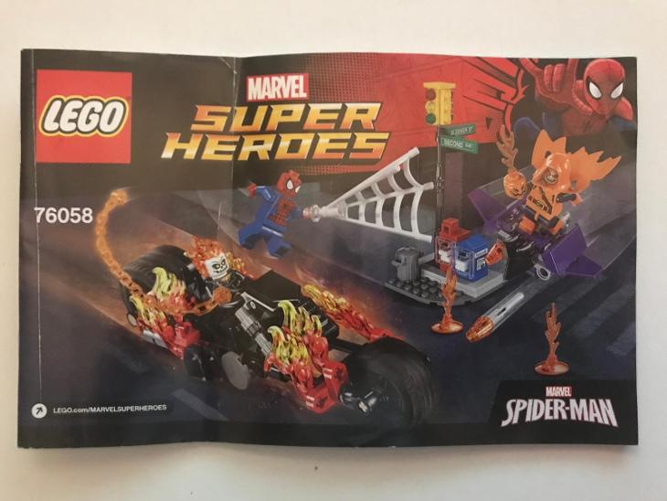 Návod Lego # 76058 * Super Heroes * Spider - Man *  🗿 🗿 🗿 - Hračky