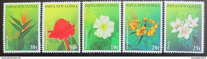 Papua Nová Guinea 1997 Květiny Mi# 808-12 0499