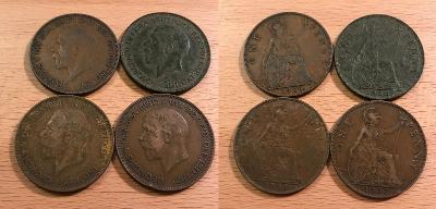 1 Penny 1920,1921,1927,1928 (Velká Británie)