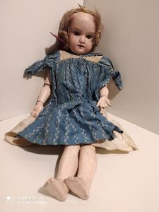 Starožitná kloubová panenka Armand Marseille na opravu