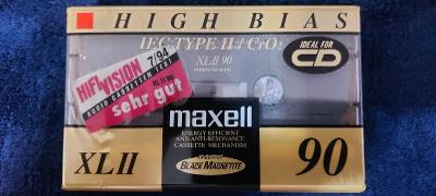 Prodám MC kazetu maxel 90 XL II