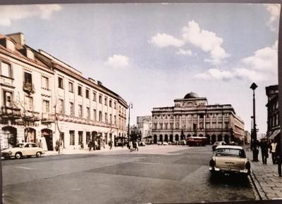 Retro pohlednice z Polska - Warszawa 1967