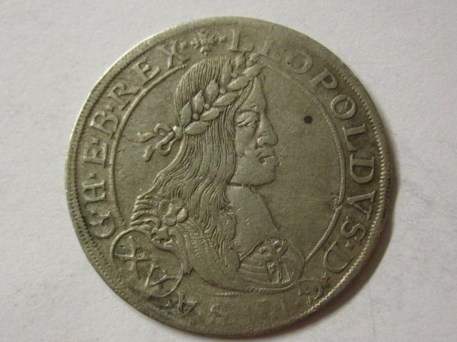 XV grajciar 1663 CA Viedeň, Leopold I. - Numismatika