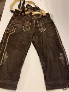 Dámské kožené kalhoty, Lederhose, vel. 40