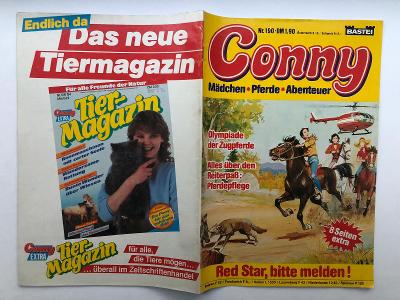 CONNY - západoněmecký ,,koně" komiks z roku 1983-4 kompletní 40 stran