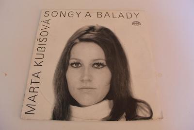 Marta Kubišová - Songy a balady -Špič. Stav- ČSR 1990 LP