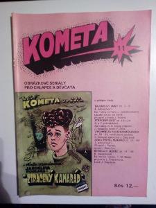 Časopis, Kometa, č. 11, příběh od Jaroslava Foglara, pěkný stav