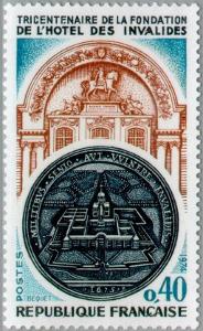 Francie 1974 Známky Mi 1879 ** UNESCO architektura vojáci Veteráni