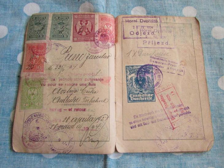 Cestovní pas z roku 1923? Česká republika