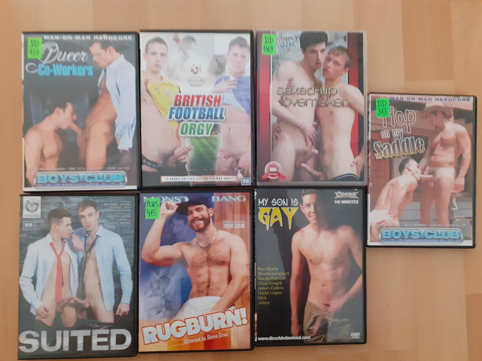 Prodám dvd gay porno 7ks | Aukro