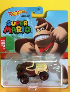 Donkey Kong - Super Mario - Hot Wheels Character Cars
