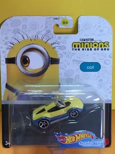 Carl - Mimoni - Minions 5/6 - Hot Wheels Character Cars