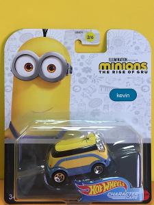 Kevin - Mimoni - Minions 2/6 - Hot Wheels Character Cars