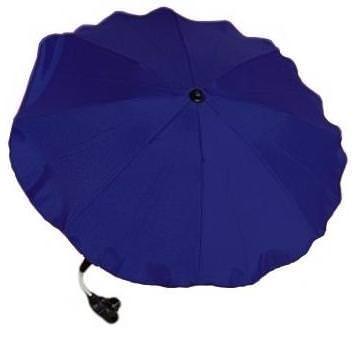 Slunečník deštník na kočárek Caretero tmavě modrý, nový, SLEVA 69%