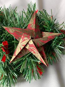 Dekorativní hvězdičky origami