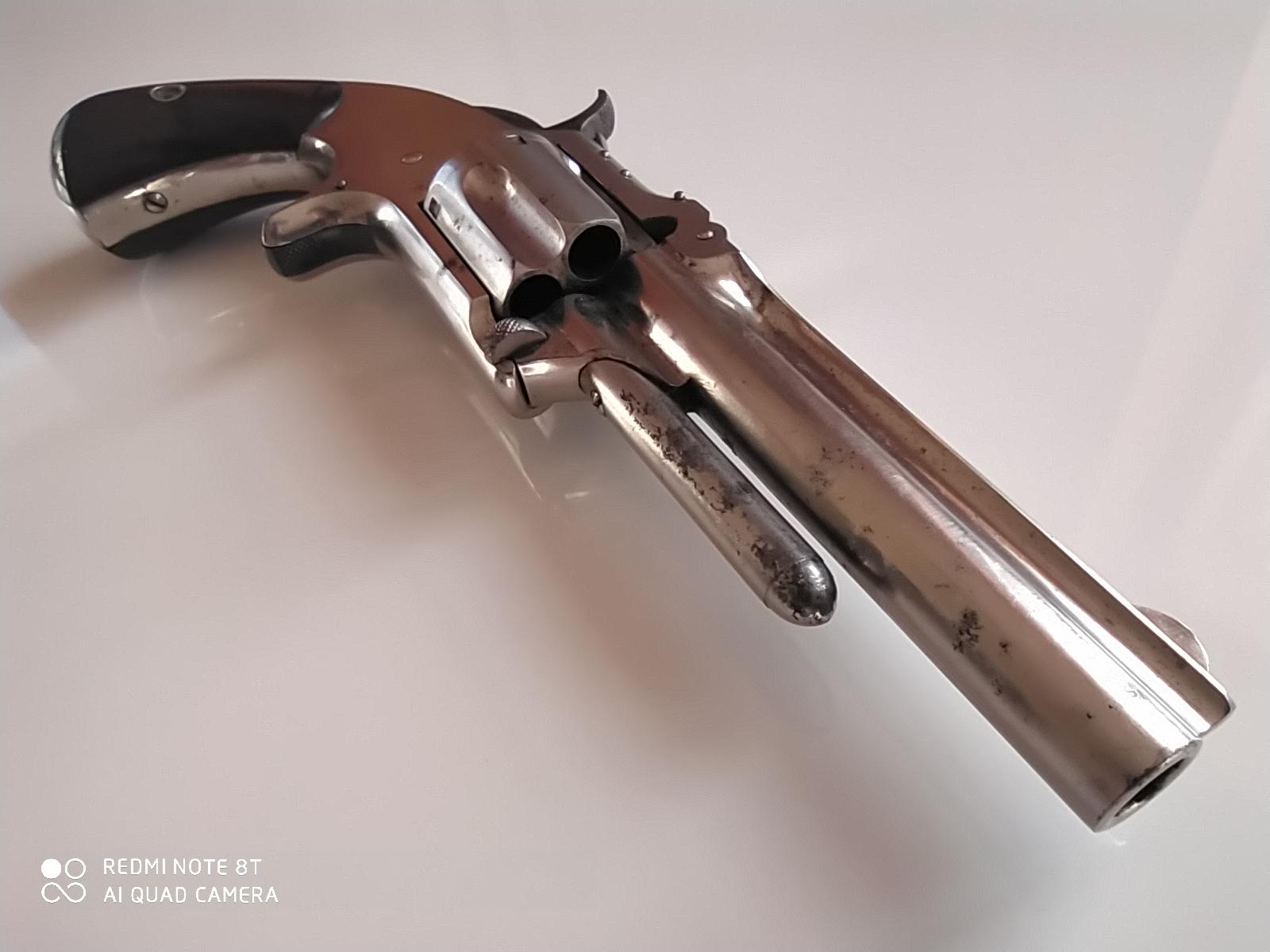 Starožitný revolver Smith-Wesson cal.32rf - Sběratelské zbraně