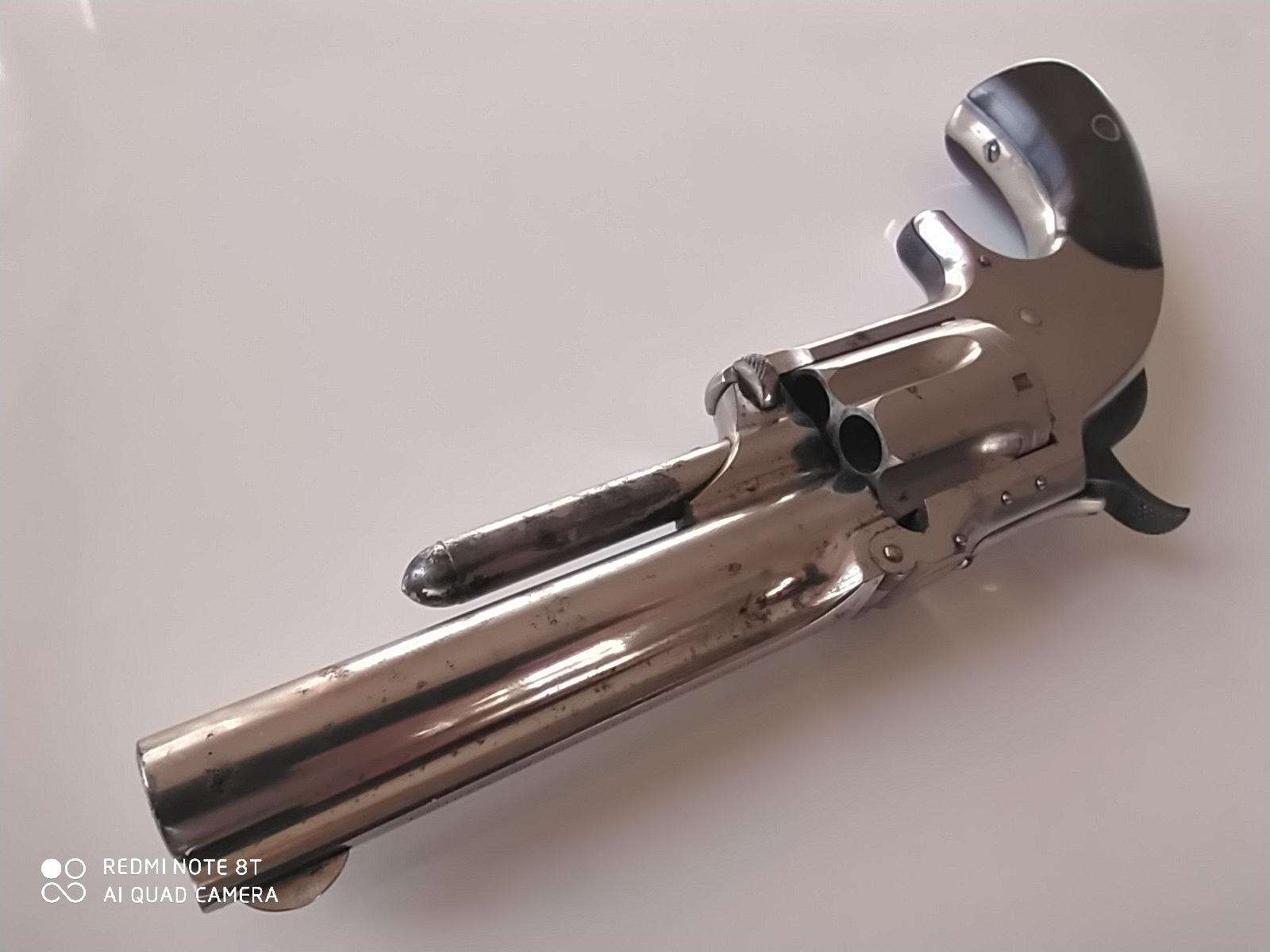 Starožitný revolver Smith-Wesson cal.32rf - Sběratelské zbraně