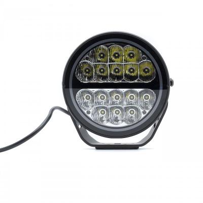 LED Dálkové/Poziční světlo 80W (16 x 5W OSRAM LED) 30/60° (homologace 