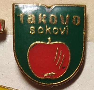 P106 Odznak  TAKOVO SOKOVI  1ks