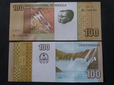 100 KWANZAS - ANGOLA 2012 - UNC!!!.