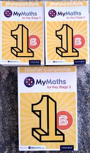 Učitelská učebnice a pracovní sešit matematiky MyMaths 1B