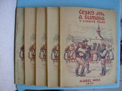 Český jih a Šumava v lidové písni 1928-1929 