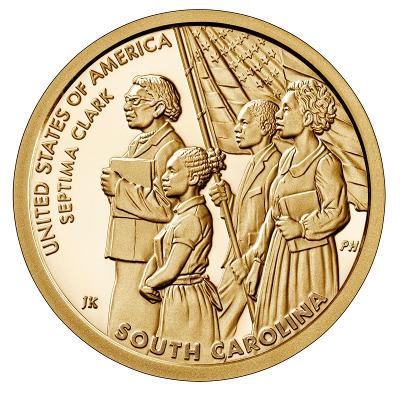 USA 1 dolar 2020 South Carolina D