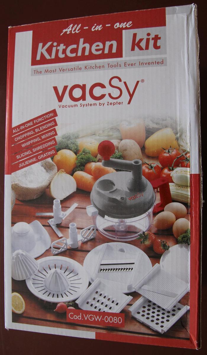 Zepter vacSy -- ruční kuchyňský přístroj