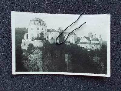 Znojmo Znaim  hrad Vranov nad Dyjí reál foto razítko restaurace 