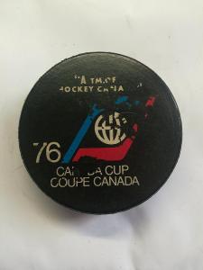 CANADA CUP 1976 ORIGINÁL - Hokejový puk