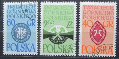 Polsko 1961 Hornictví Mi# 1269-71 0325