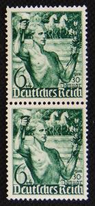 Německo (D.Reich, říše) 1938 Mi 660 (5. výročí), dvojblok **