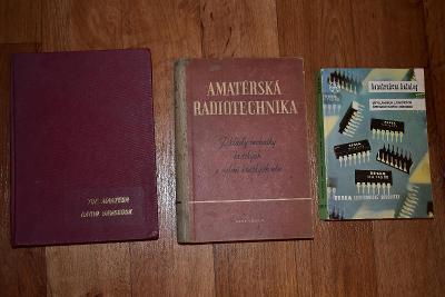 Amatérská radiotechnika,The Amateur Radio Handbook,Konst.katalog Tesla