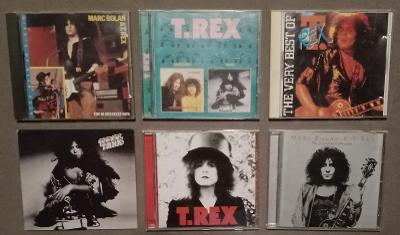 T.REX 6CD - T.REX - UNICORN/TANX (rare) a 5 další cd T.Rex