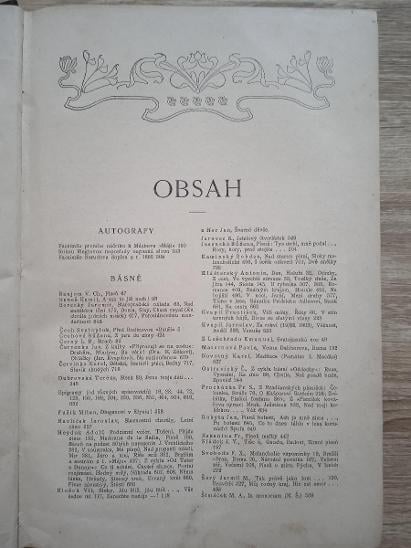 vázaný ZVON - TÝDENÍK BELLETRISTICKÝ A LITERÁRNÍ - ročník 3 rok 1903