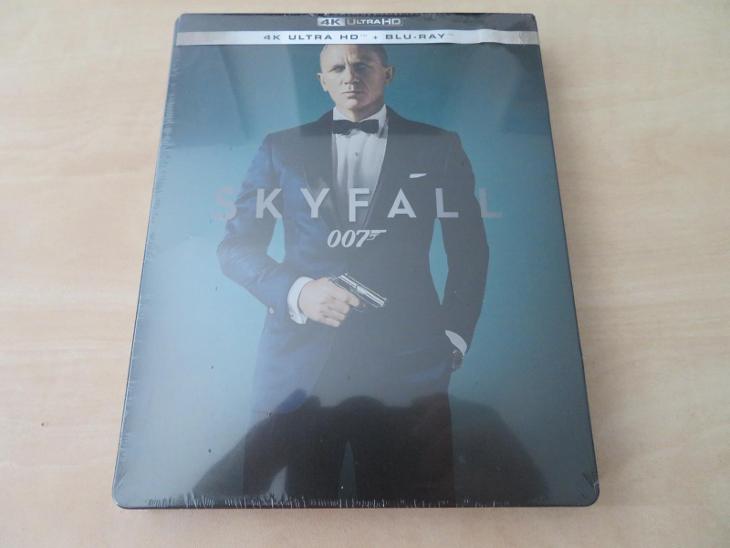Daniel Craig steelbook kolekce 4 filmů Bond 4k UHD (CZ dab. i tit.) - Film