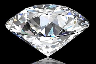 Přírodní diamant - briliant 1.01ct, SI1, barva H s certifikátem EGL