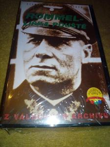Rommel-liška pouště,originální VHS kazeta.