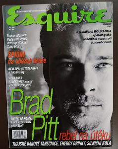 Časopis - Esquire březen rok 1997 - Brad Pitt