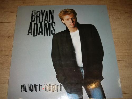 Bryan Adams – You Want It, You Got It (1981) 1.Press UK ,TOP STAV!!!