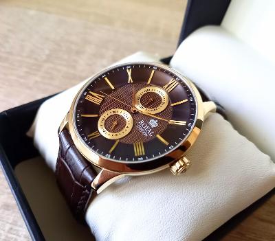 Pánské zlaté hodinky Royal London - perfektní dárek !!!