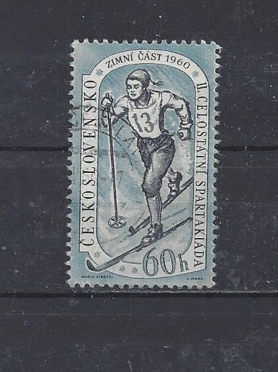 Československo - 1960 sport - lyžování